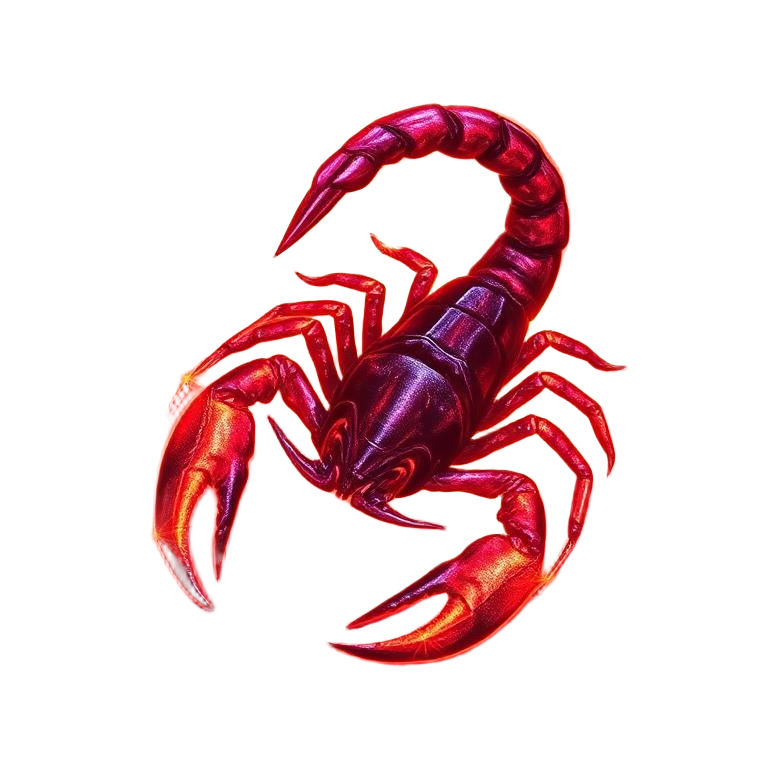 Ilustração mística do signo de Escorpião